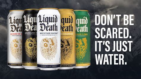 Liquid death watrr witch